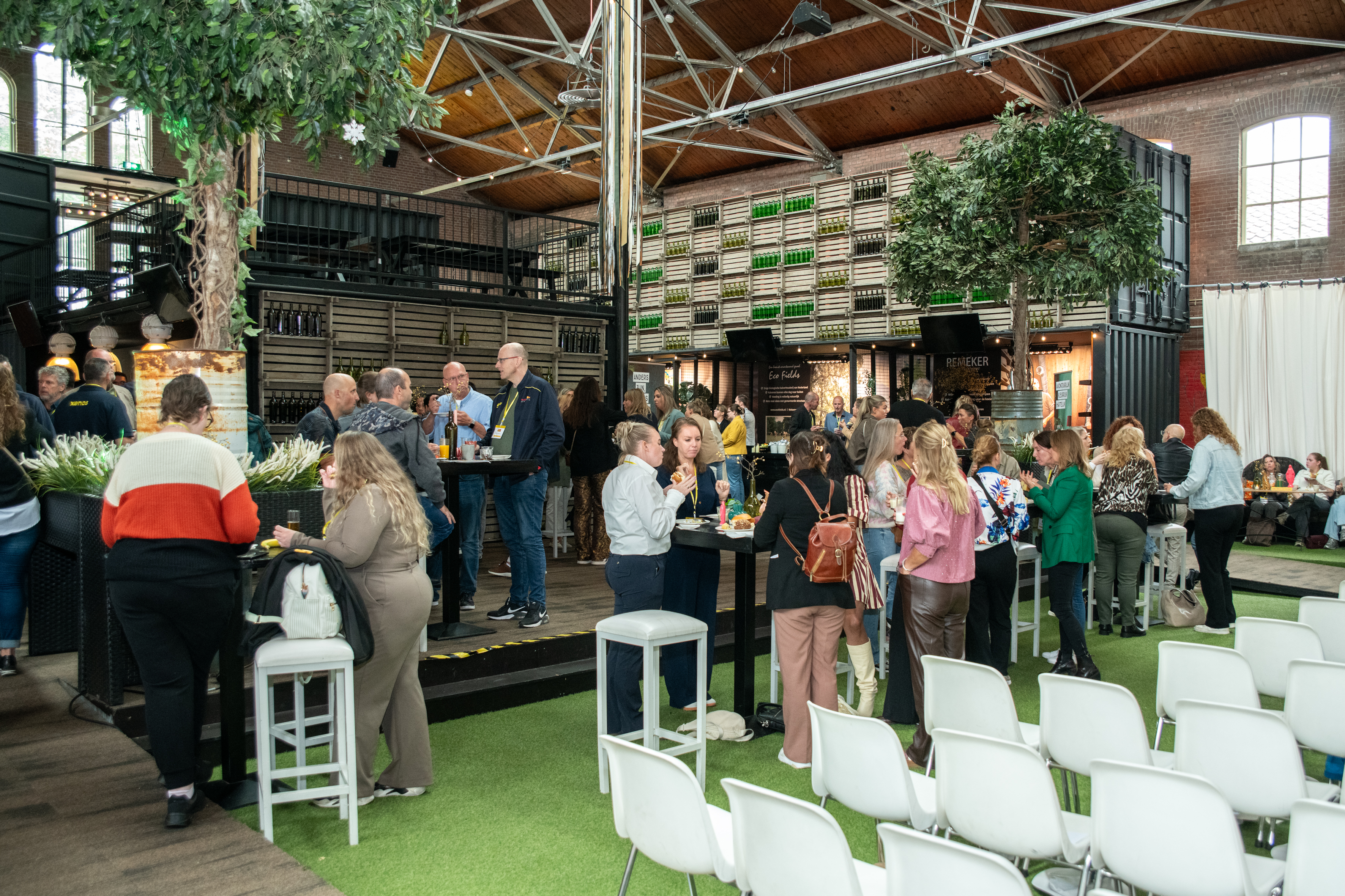 Een evenement bij de Mauritskazerne